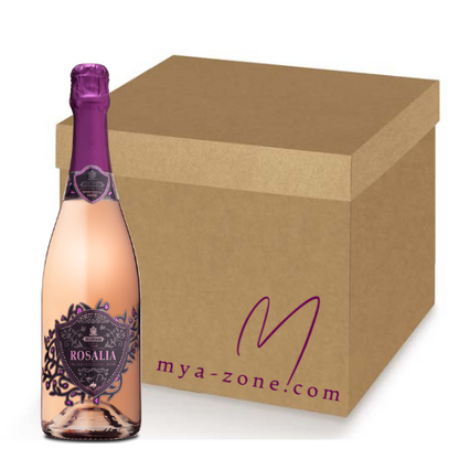 Wine Box - Prosecco Rosè DOC Millesimato 2021 Extra Dry "Rosalia"(6 Bottles) - MyA.Zone
