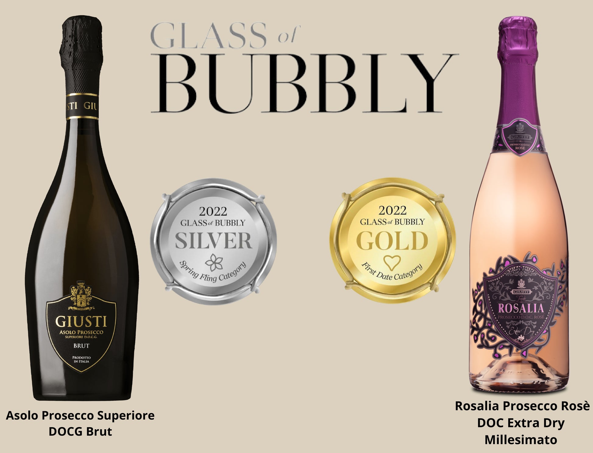 Wine Box - Prosecco Rosè DOC Millesimato 2021 Extra Dry "Rosalia"(6 Bottles) - MyA.Zone