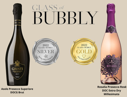 Wine Box - Prosecco Rosè DOC Millesimato 2021 Extra Dry "Rosalia"(6 Bottles) - MyA.Zone