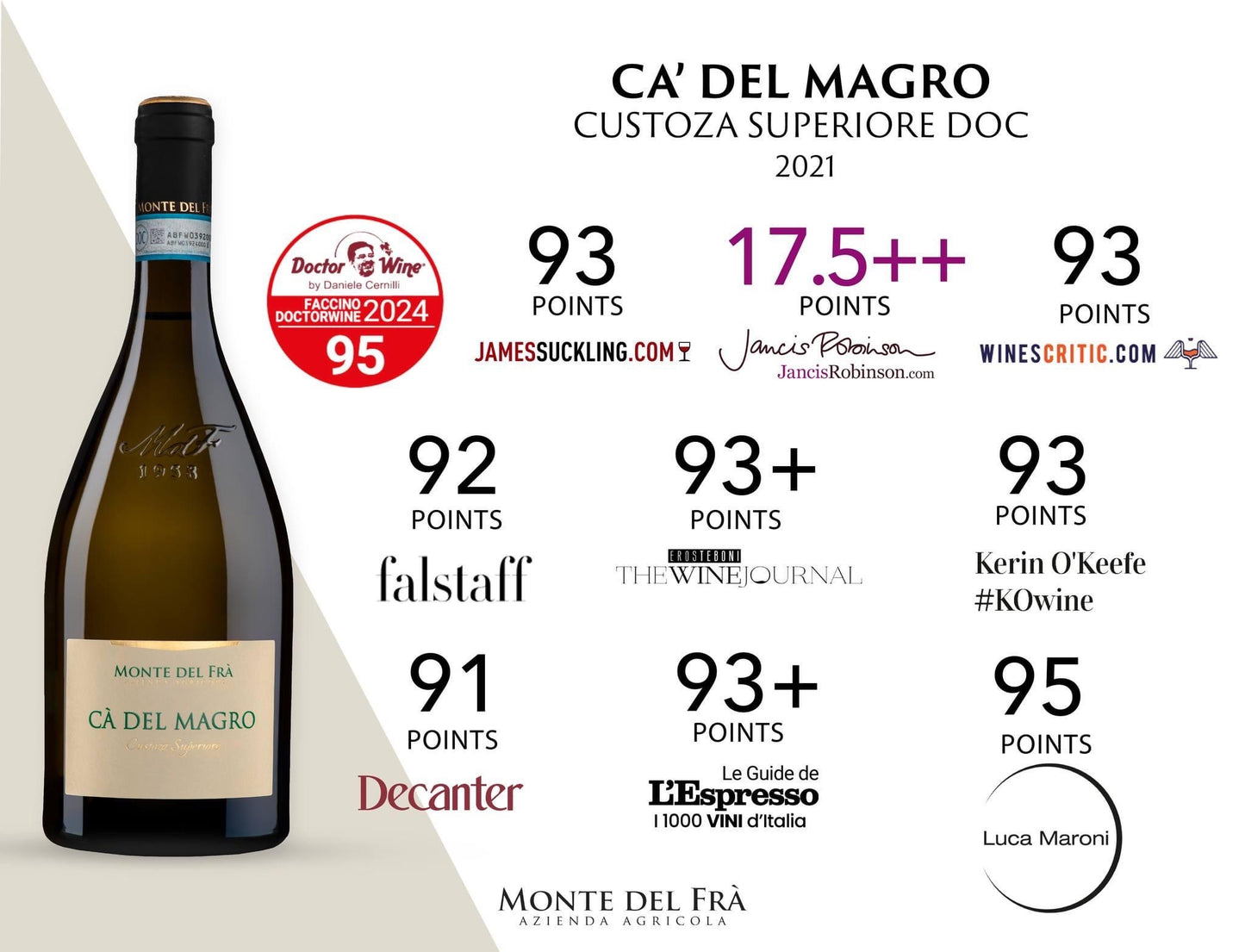Wine Box - Cà del Magro Custoza Superiore DOC ( Bottles) - MyA.Zone