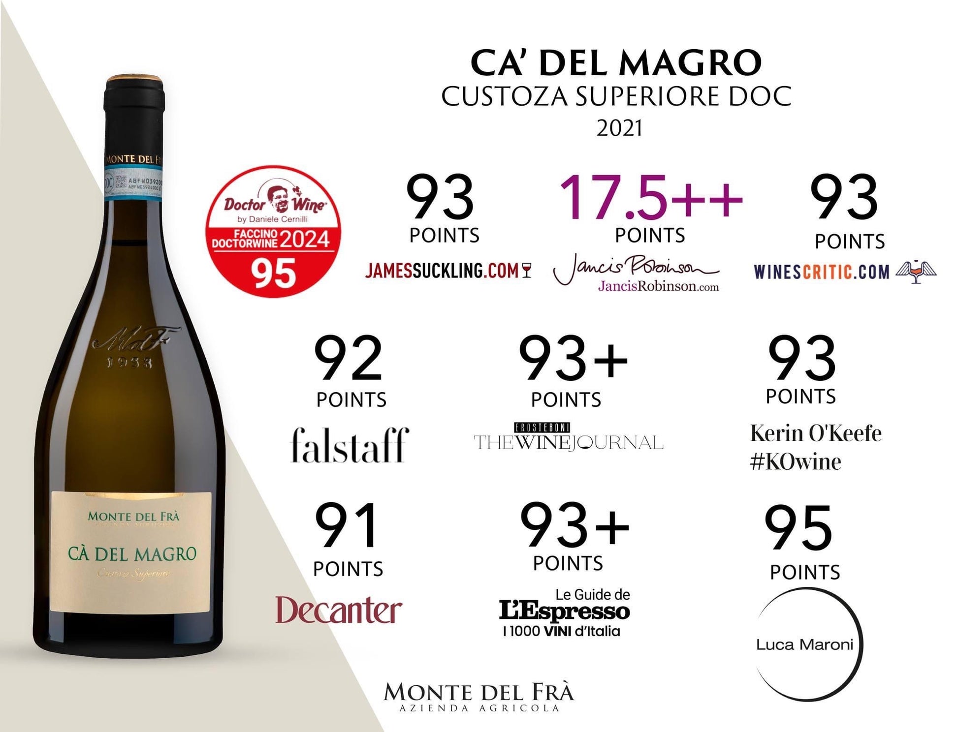 Wine Box - Cà del Magro Custoza Superiore DOC ( Bottles) - MyA.Zone