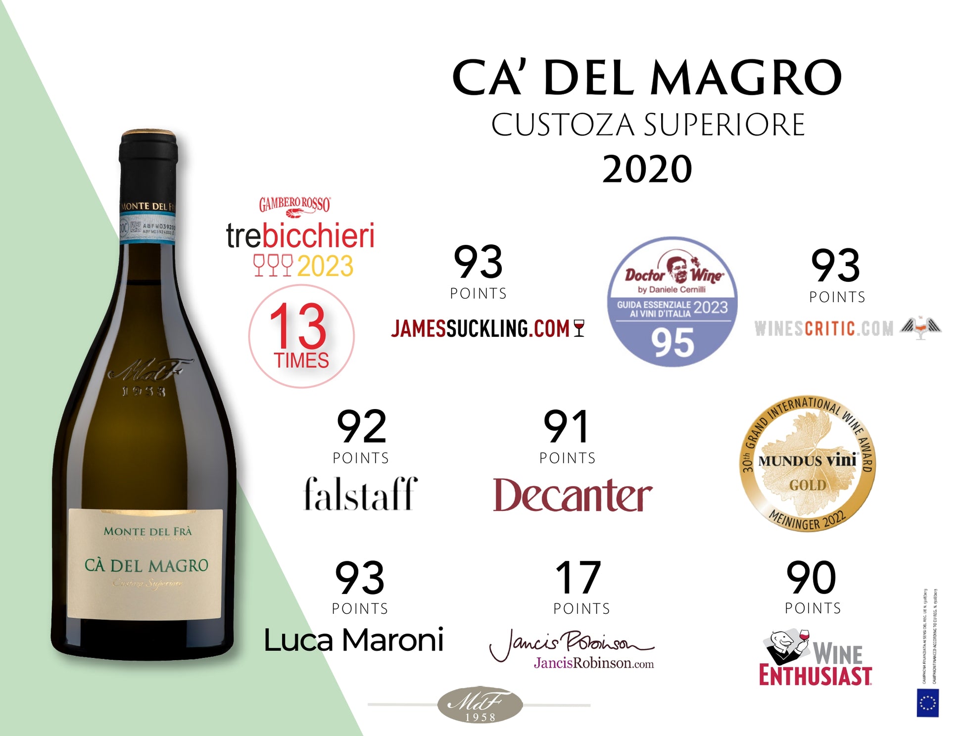 Wine Box - Cà del Magro Custoza Superiore DOC ( Bottles) - MyA.Zone