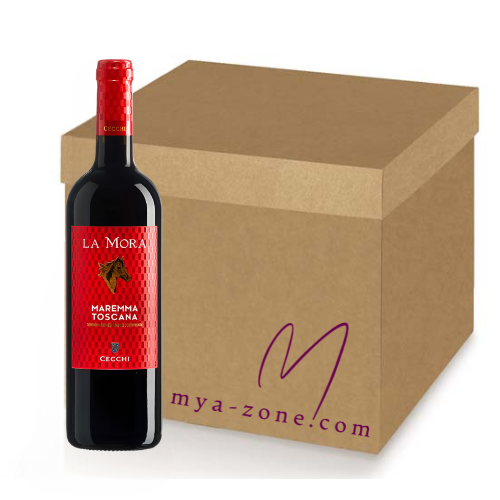 Wine Box - La Mora Maremma Toscana DOC Rosso Cecchi - MyA.Zone