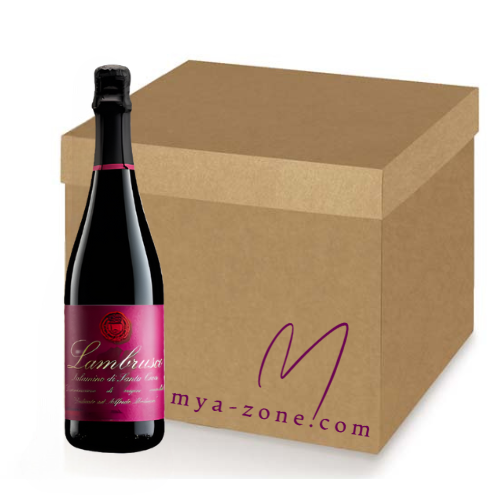 Wine Box - Lambrusco Salamino Santa Croce by A. Molinari (6 Bottles) - MyA.Zone